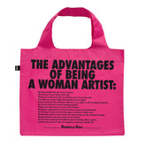 BOLSA PLEGABLE LOQI GUERRILLA GIRLS WOMAN ARTIST | LOQI